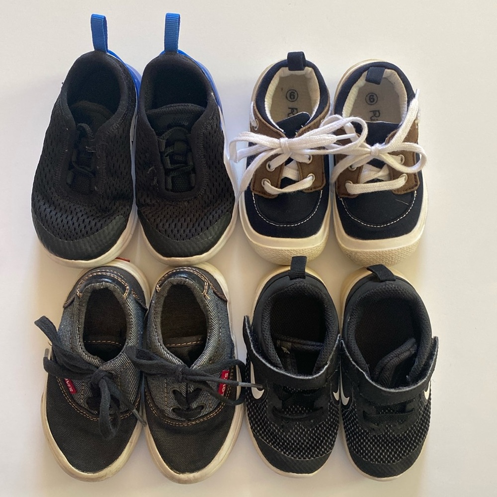 Size 6 (baby/toddler) Sneaker Bundle